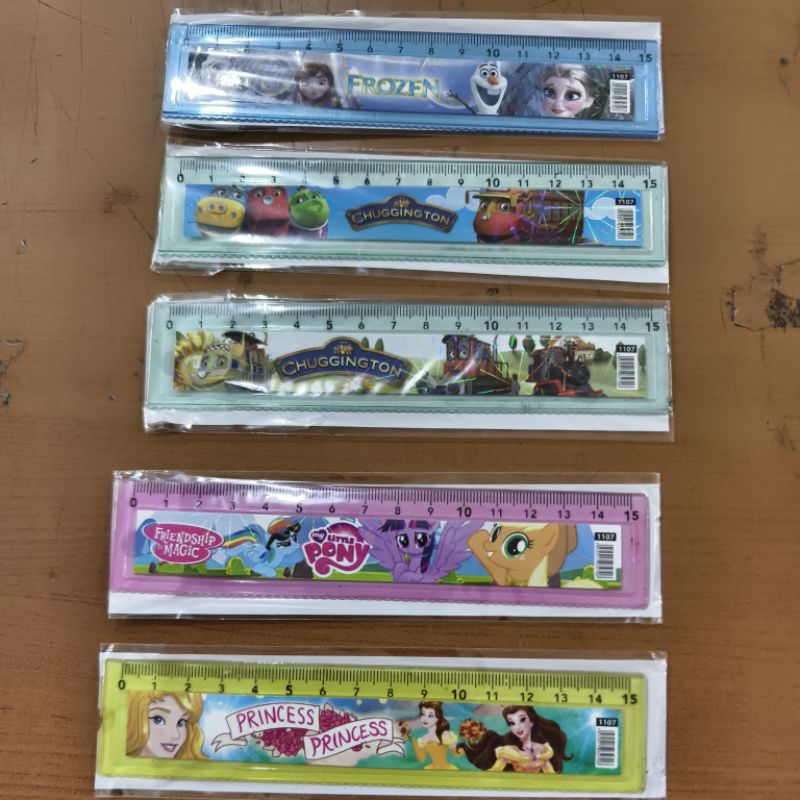 

penggaris FANCY 15 cm mika tebal