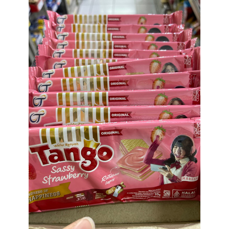 

tango wafer 35g - tango wafer strawberry - tango wafer milky chocolate