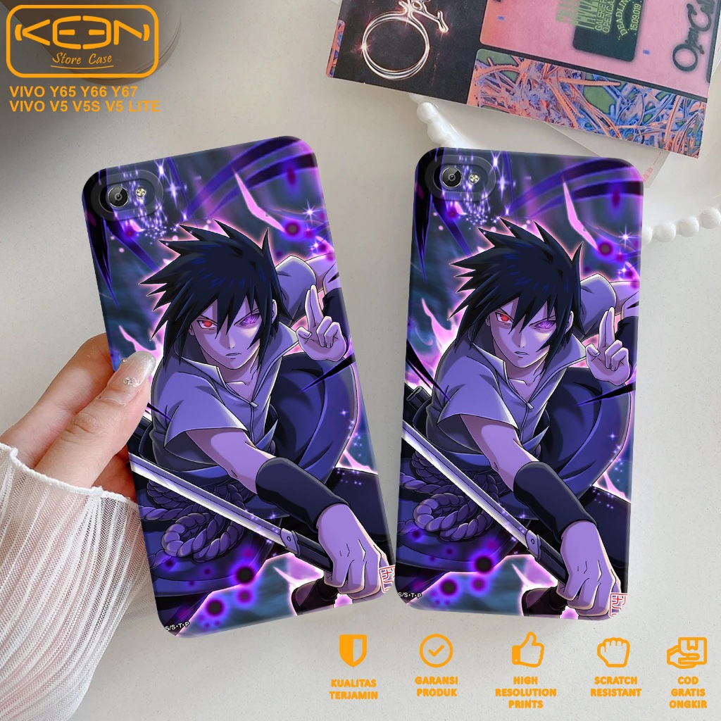 Case Hp Vivo 1601 - Casing Hp Vivo 1601 Motif Naruto - Case Procamera - Softcase Hp Vivo 1601 - Sili