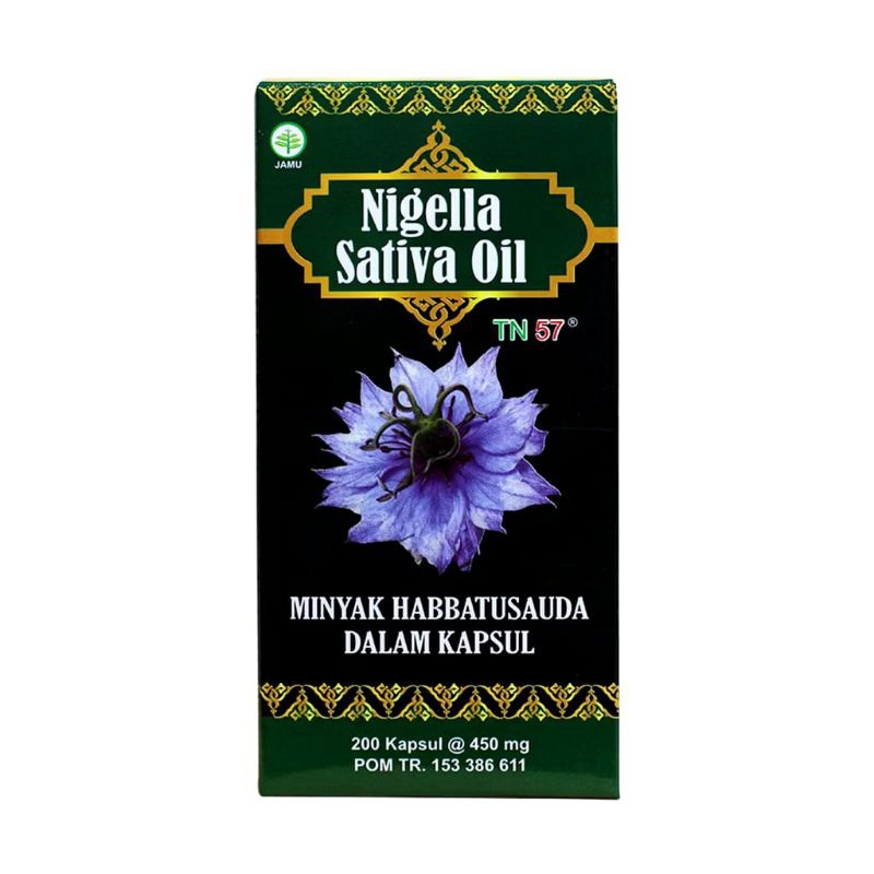 NIGELLA SATIVA OIL TN57 200Kapsul
