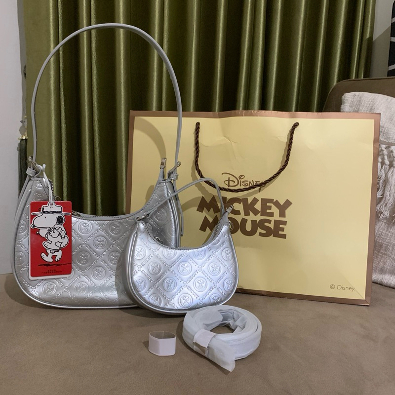 Tas Disney 3in1 Tas Beranak Original Mickey Mouse Snoopy Diskon Disney Store Mall GARANSI ORIGINAL D
