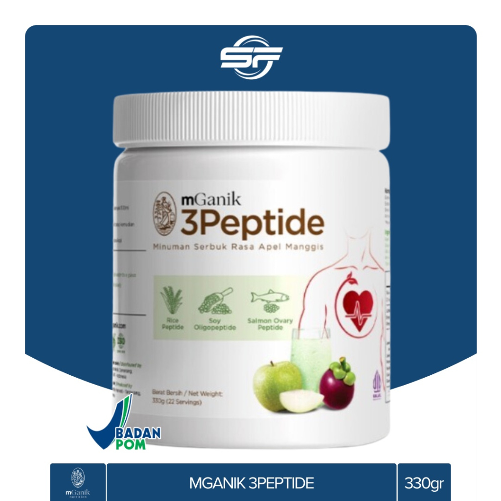 

Mganik 3 Peptide 330 Gram Jantung Kardiovaskular Hipertensi Darah Tinggi Kolesterol