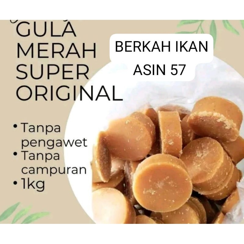 

OBRAL MURAH POL!!!3pcs GULA MERAH GULA JAWA ASLI