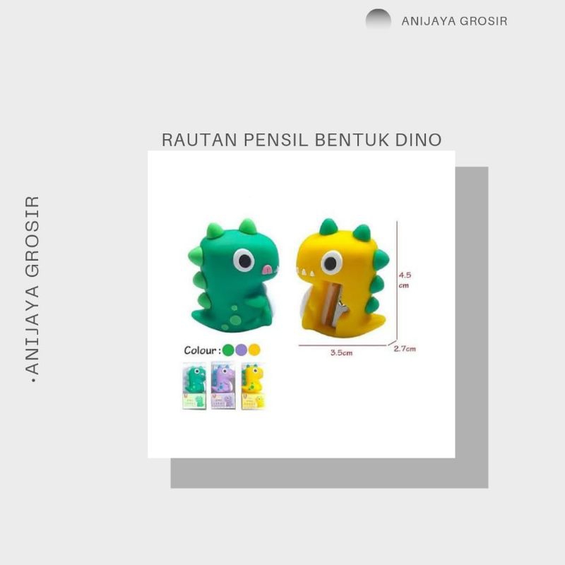 

RAUTAN PENSIL BENTUK DINO BAGUS DAN LUCU,RAUTAN VIRAL