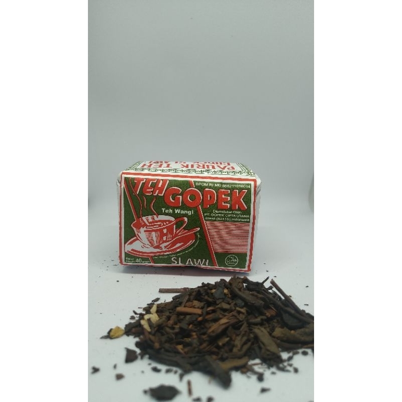 

Teh Solo " Gopek " untuk Es Teh Jumbo - 10 pcs