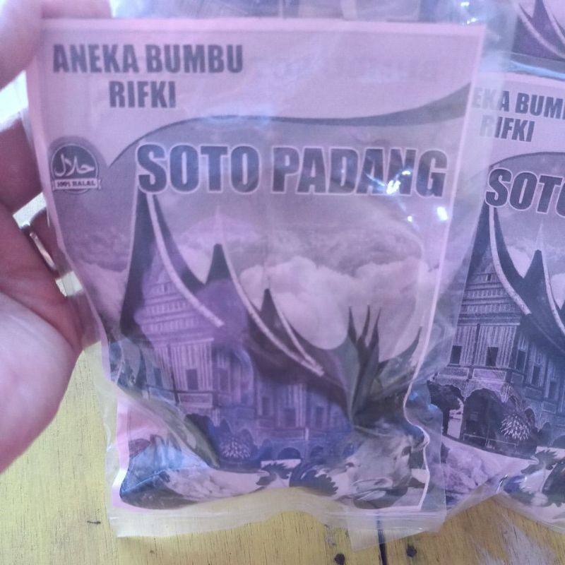 

Bumbu Soto Padang by Rifki isi kurleb 50 gram