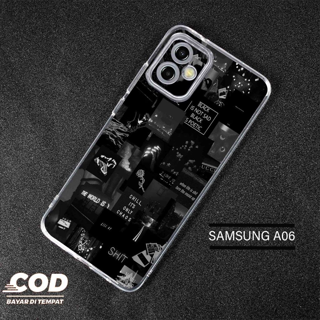 Case Samsung A06 Terbaru - Casing Samsung a06 - Softcase karet motif gambar AESTBUGBUG - Kesing Hp -