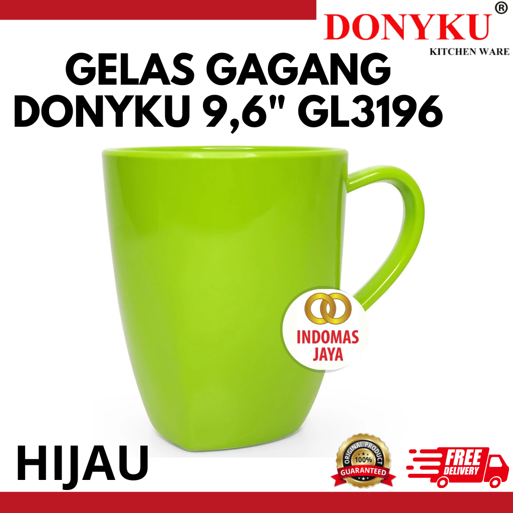 Gelas Melamin - Cangkir Melamin - Gelas Melamine - Mug Cangkir - Gelas Mug - Mug Melamin - GL3196 HI