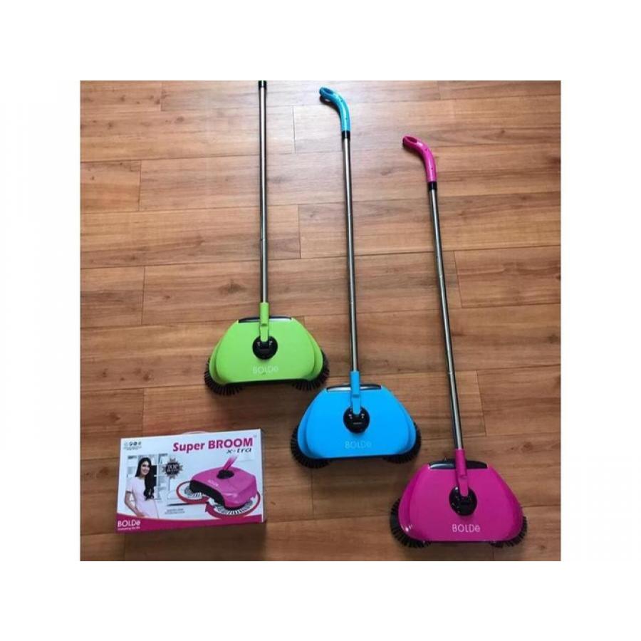 

PROMO - Sapu Otomatis Super Broom X-TRA Bolde Sapu Tanpa Listrik