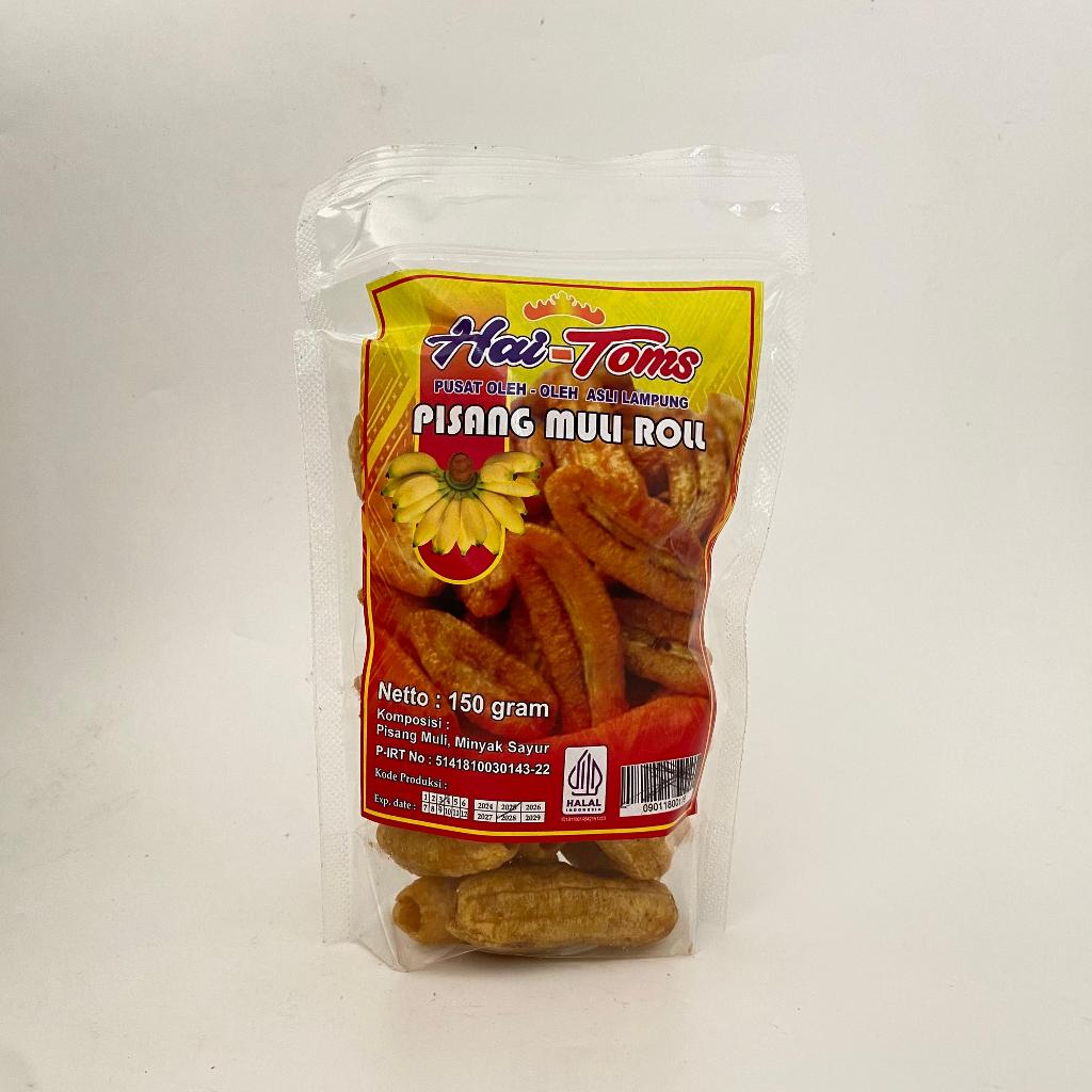 

Hai Toms Keripik Pisang Oven Muli Roll 150 gram