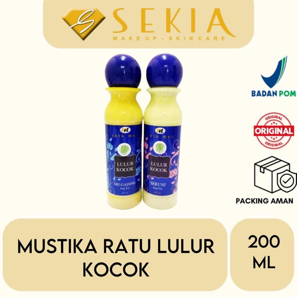 Mustika Ratu Lulur Kocok 200ml / Ratu Mas Lulur Kocok
