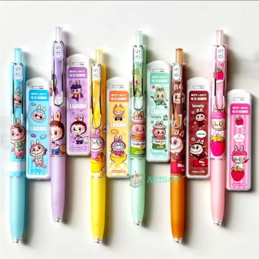 

Pensil Mekanik & Refill 0.5mm Labubu