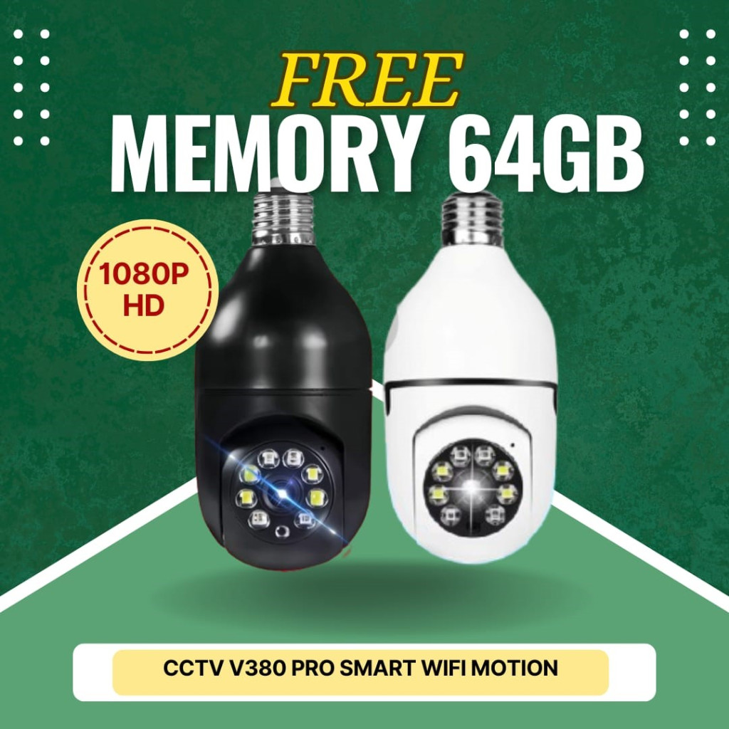 CCTV BOHLAM V380 PRO INDOOR FREE MEMORY 1080P HD