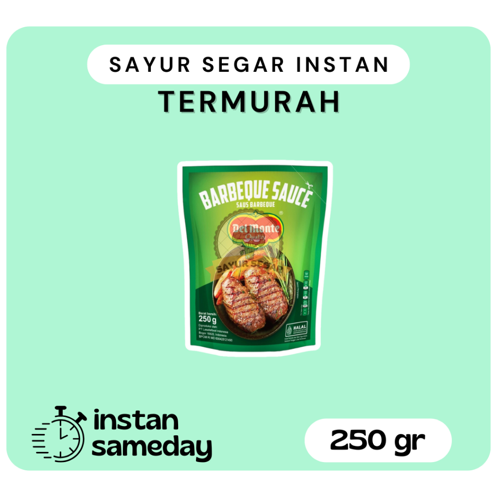 

Del Monte Barbeque Sauce/Saus Barbeque 250gram - Sayur Segar Instan