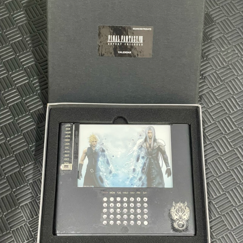 

Final Fantasy VII Advent Children Thousand Years Calendar Kalender Limited Original Square Enix
