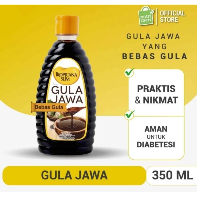 

Tropicana Slim Gula Jawa 350 ml bebas Gula