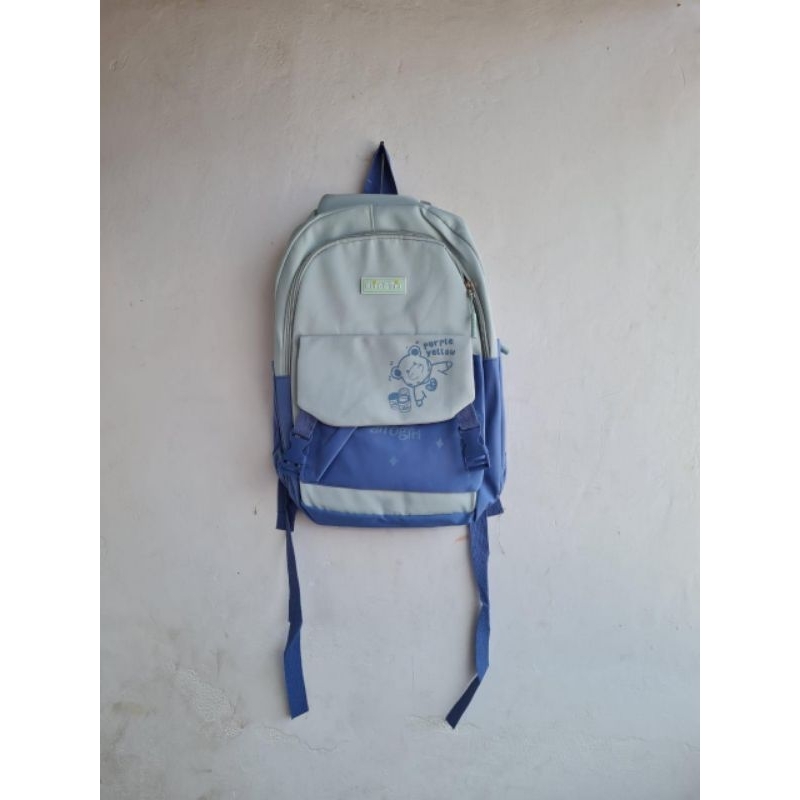 RANSEL TAS ALTOGIRL Warna Biru ransel sekolah Cowok / Tas Alto Ransel Girl's Backpack/Ransel Alto Gi