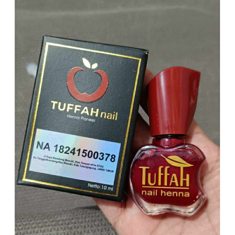 Tuffah Nail Henna - KUTEK KUKU TUFFAH NAIL HENNA