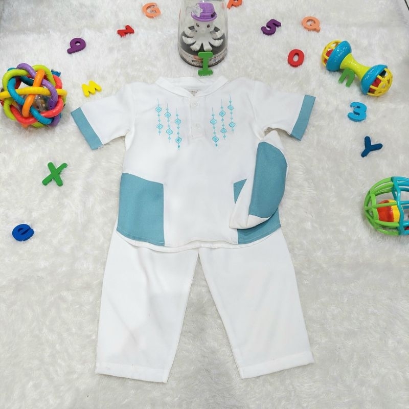 Snobby Baju Koko Set Peci Anak Cowok