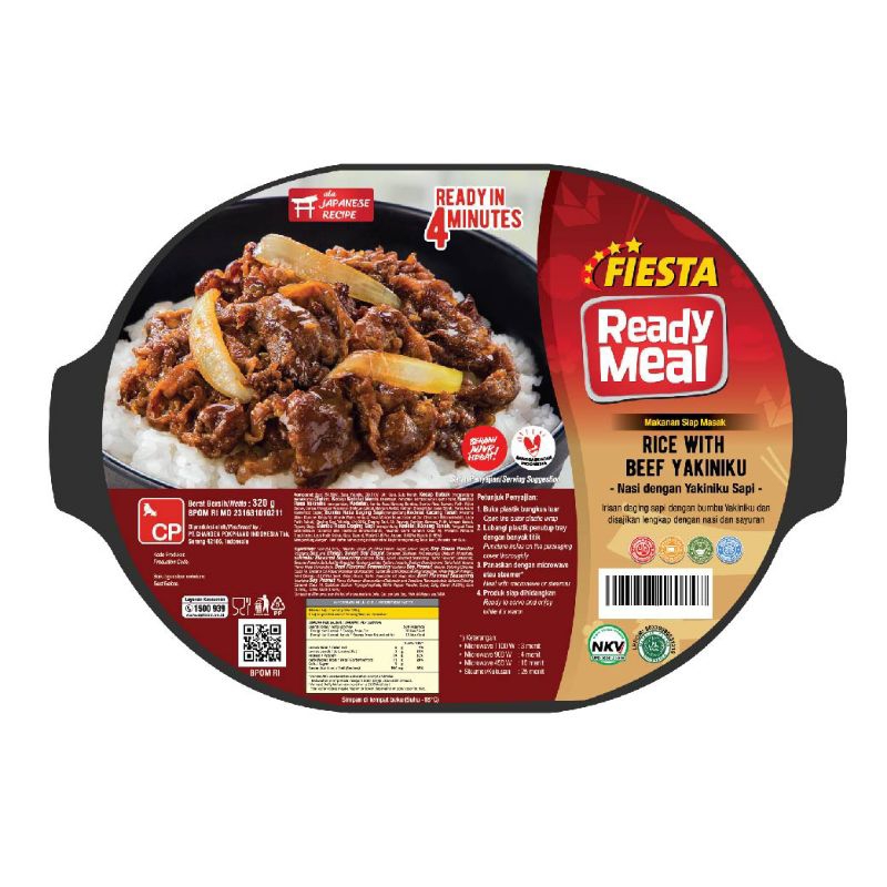 

fiesta ready meal rice with beef Yakiniku