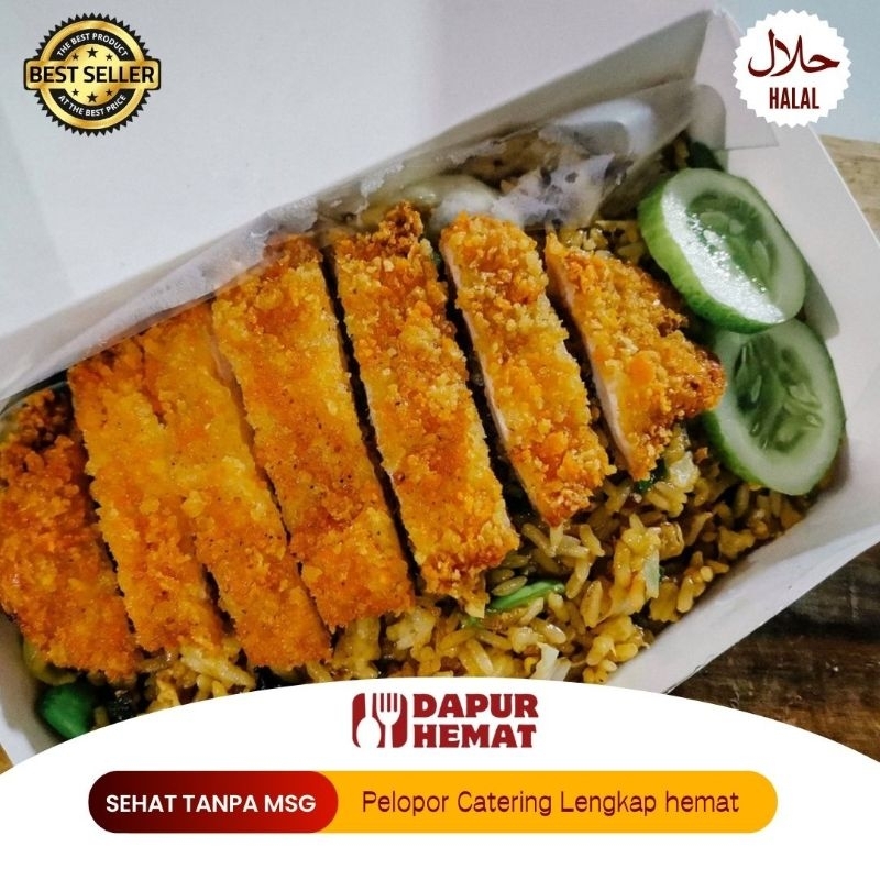 

Dapur Hemat - Paket Nasi Ayam Katsu Terlezat Enak Murah Nikmat Favorit Makanan Semua Orang