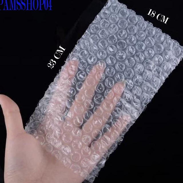 

KI3 Bubble Wrap Bag 23 cm x 18 cm isi 5 pcs Bubblewrap Bag Premium Bening Muliapack Kantong Bag