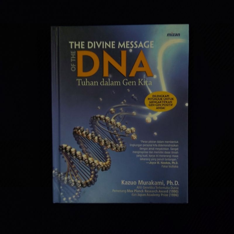 Buku Original ● The Divine Message Of The DNA ▪︎ Tuhan Dalam Gen Kita ■ KAZUO MURAKAMI