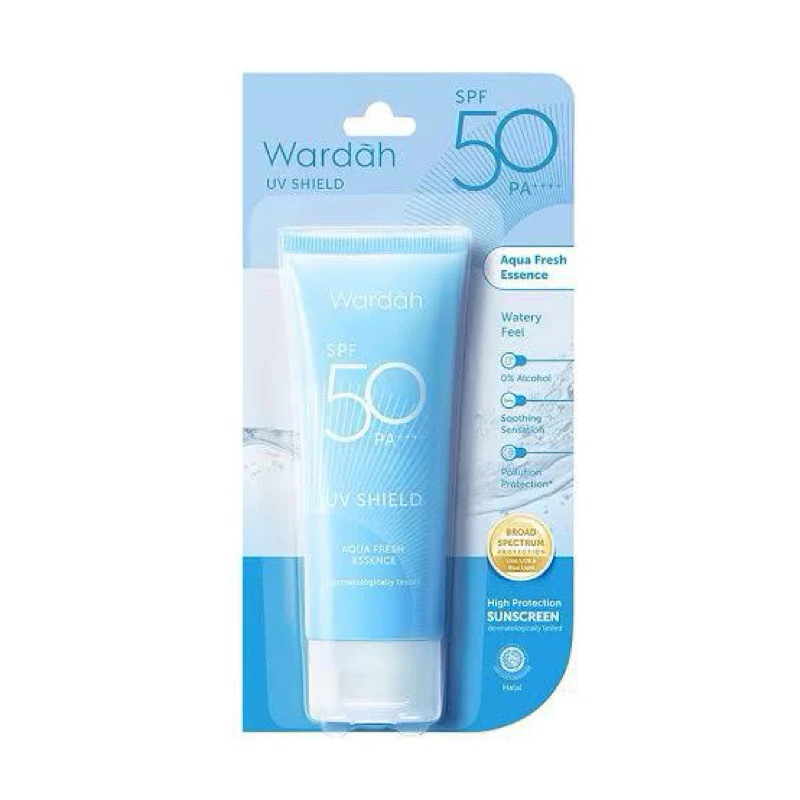 [READY] Wardah UV Shield Aqua Fresh Essence SPF 50 PA Tabir Surya Sunscreen