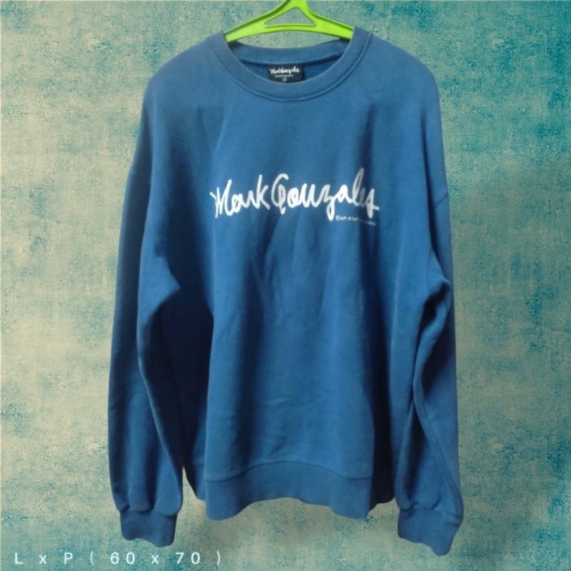 Crewneck Mark Gonzales (warna biru)