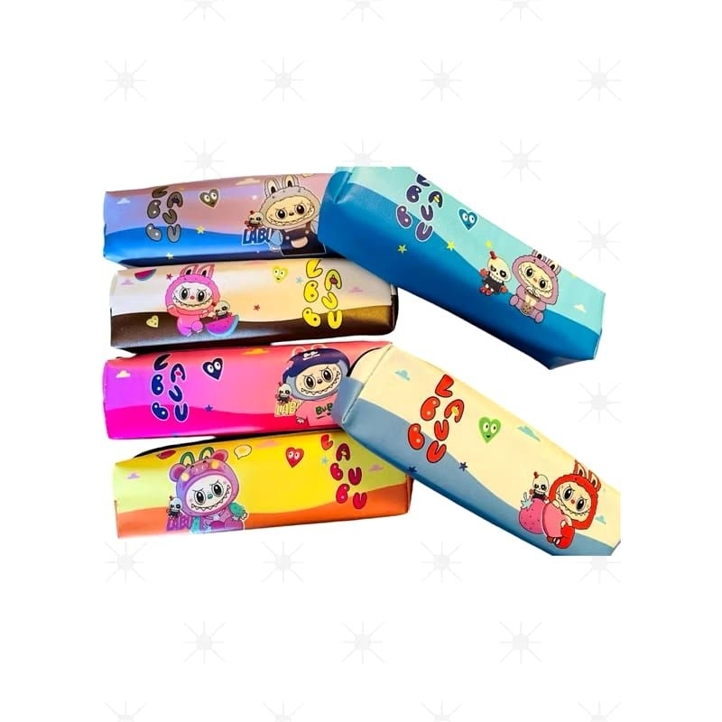 

1 Lusin Tempat pensil motif Labubu Lucu tepak pensil Labubu