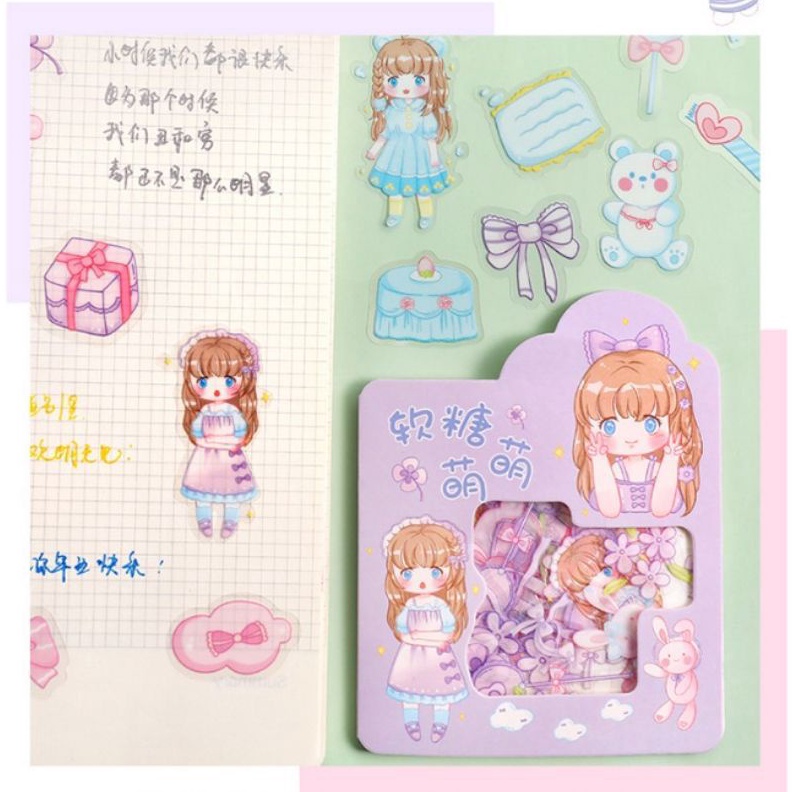 

Diskon Akhir 45 pcs Stiker Cute Girl dan Bear Dekorasi Kilatstiker aestheticSTIKER VIRAL SEKARANG A118