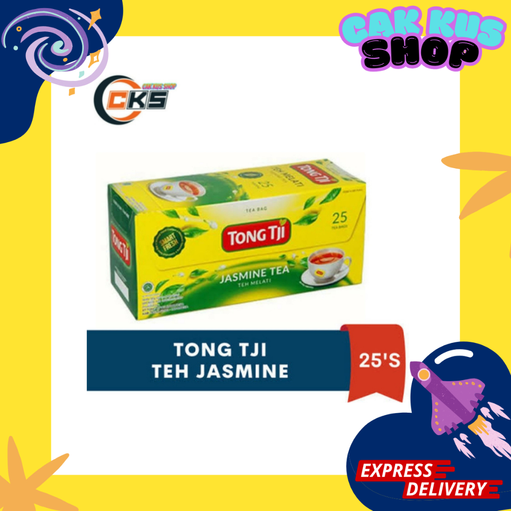 

Teh Tong Tji - Jasmine Tea isi 25 Sachet Tea Bag Murah