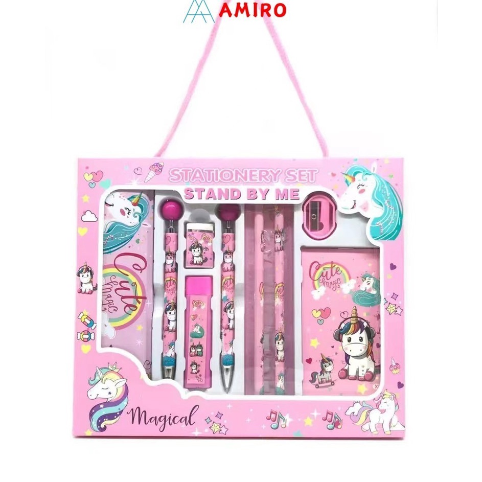 

Diskon Viral Paket alat tulis karakter hadiah 1 in1 Alat tulis set karakter Stationery set Lucu Hadiah