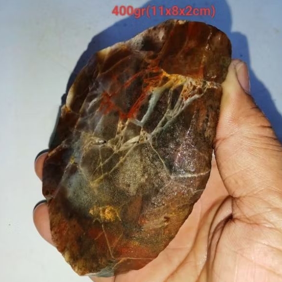 batu pancawarna Garut tembaga (552)