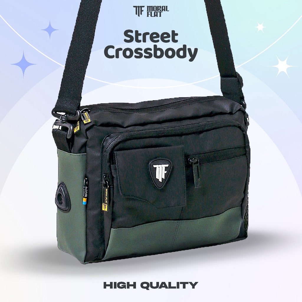 Moral Flat OfficialTas Selempang CasualShoulder Bag