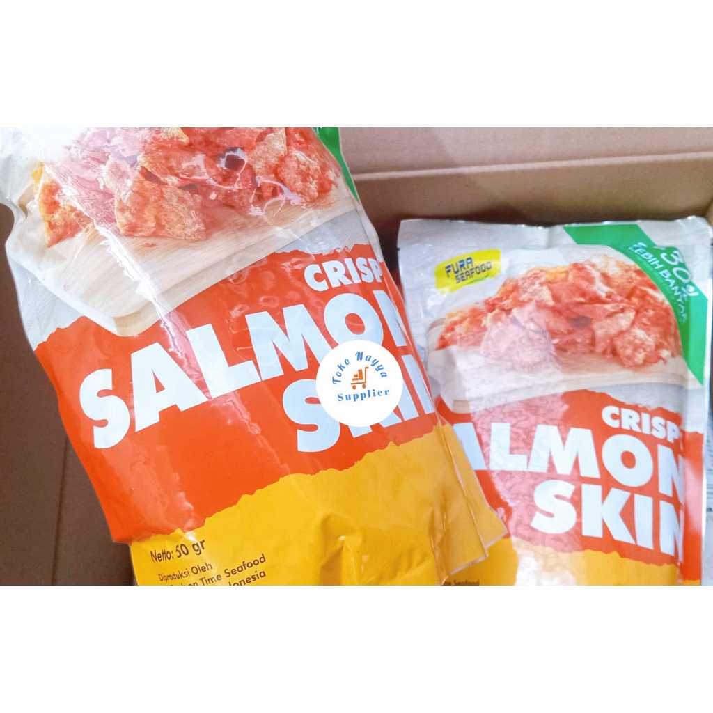 

Salmon Skin Crispy | Keripik Kulit Ikan Salmon Asli