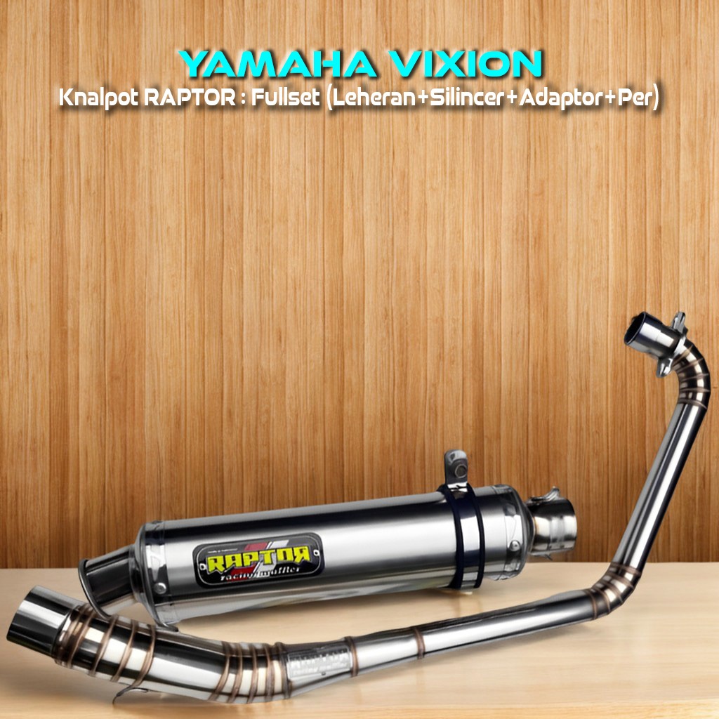 RAPTOR Knalpot Racing Yamaha Vixion - Original