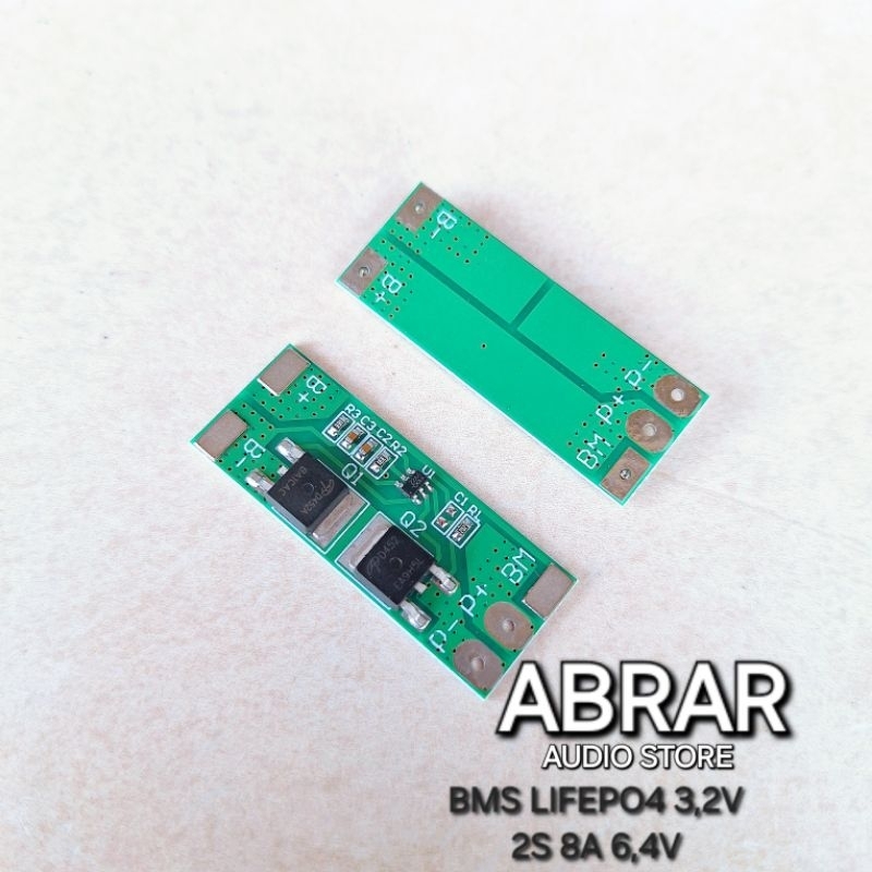BMS 2S 8A 6,4V LIFEPO4 3,2V