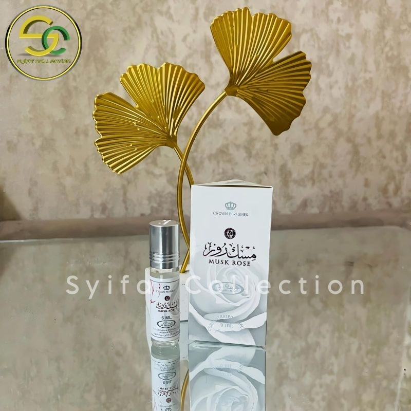 Parfum Al rehab 6ml Musk Rose Original. Minyak Alrehab arrehab