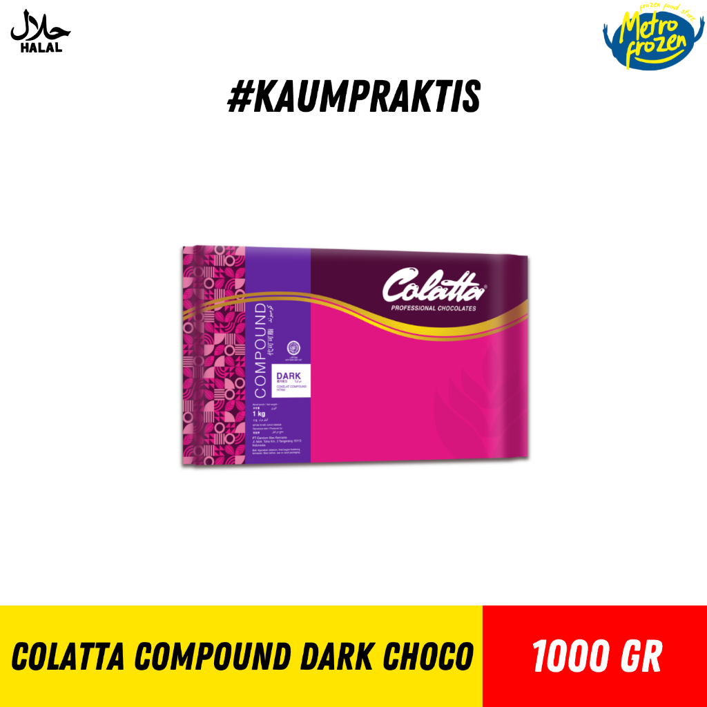 

COLATTA Compound 1kg// colatta dark choco// collata milk choco// collata white choco