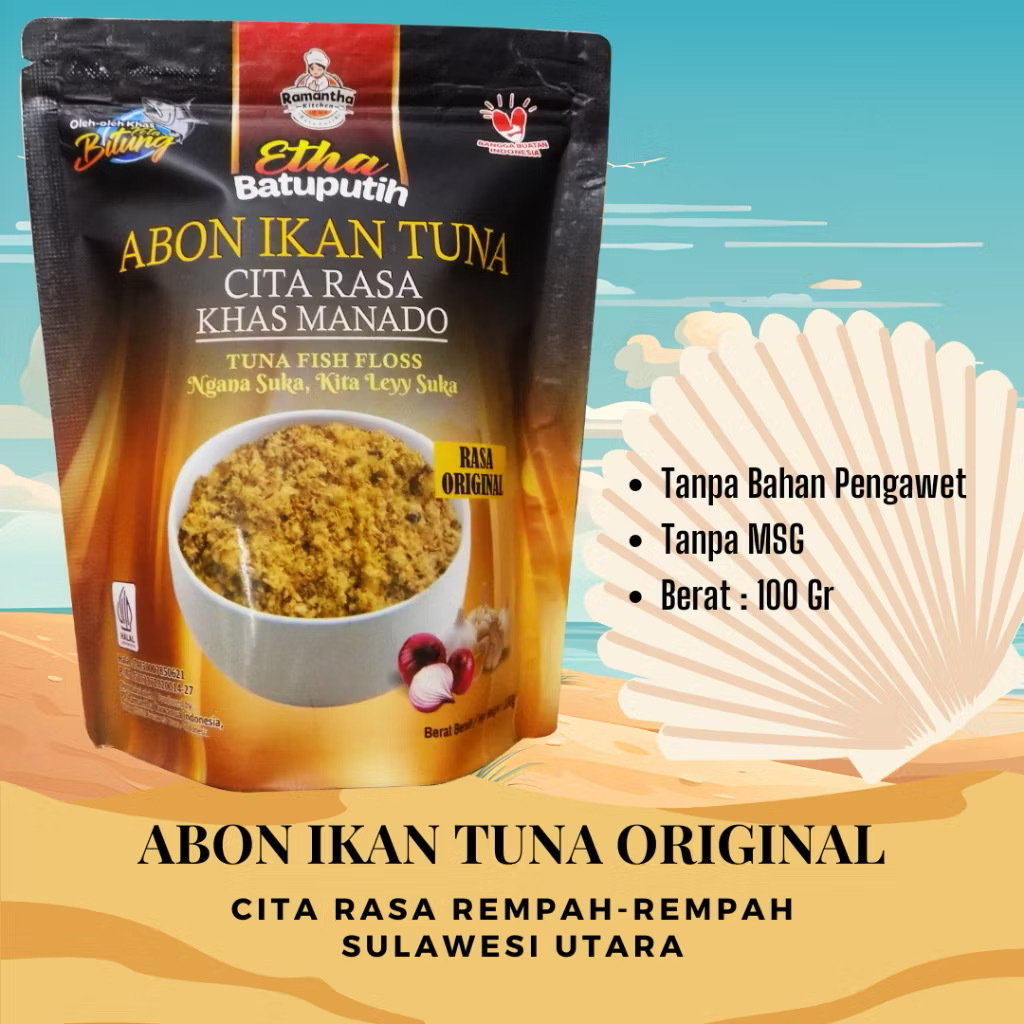 

[RK001] Abon Ikan Tuna - Varian Original dan Pedas