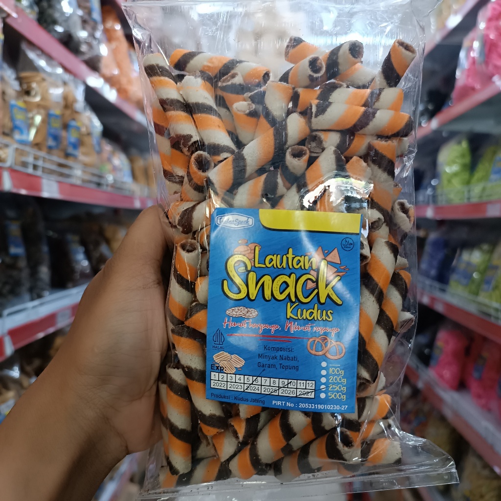 

Snack Astor Stik Loreng Coklat 250gr