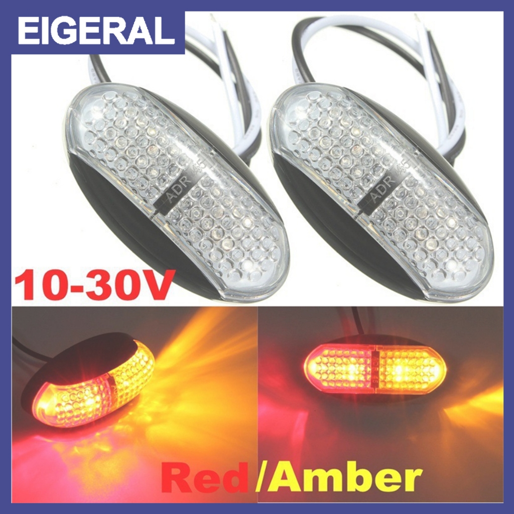 Awet Anti Air Ulat Bulu Lampu Bak LED Side Marker Lampu Sein LED Kompartemen Lampu Belakang Lampu Be