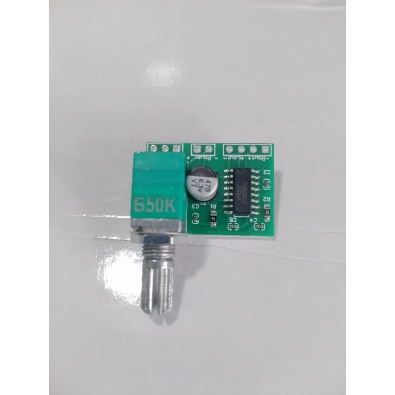 AMPLIFIER MINI PAM8403 5V SETEREO 3W