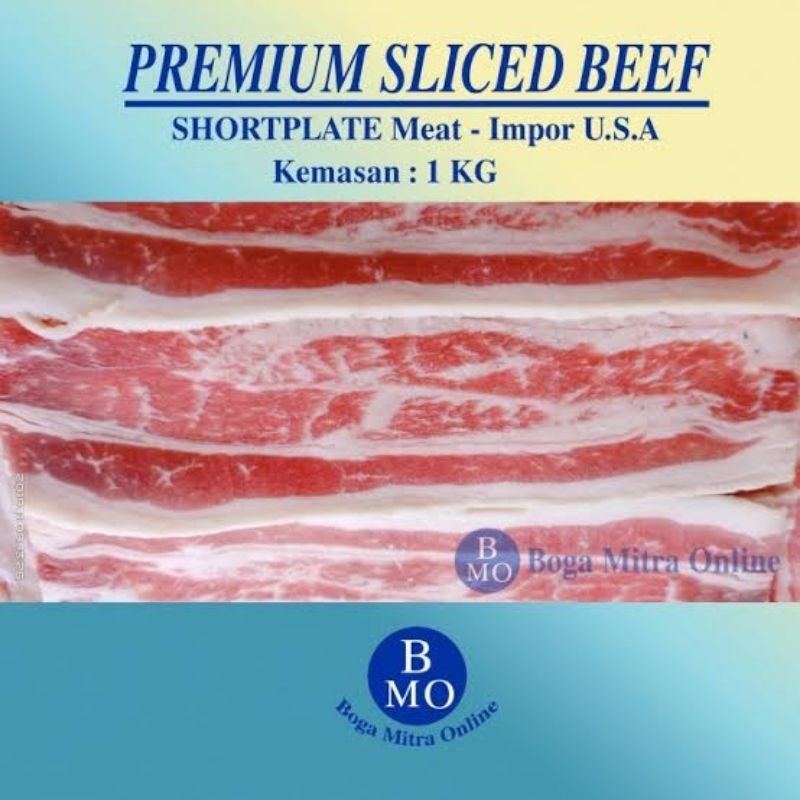 

Shortplate Slice Beef - 1KG