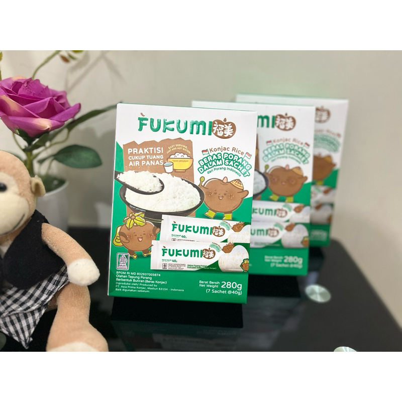 

Fukumi Beras Porang Konjac Sachet 7Pcs