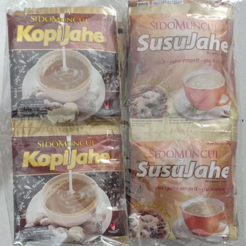 

Sidomuncul Kopi Jahe & Susu Jahe