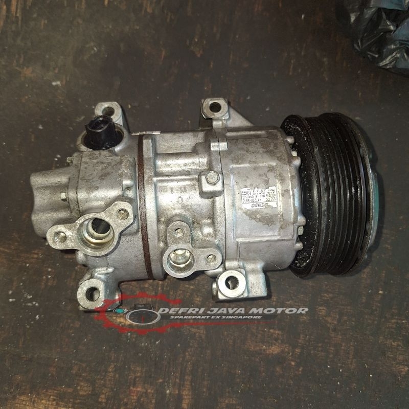 kompresor ac toyota wish 1.8 1zz compressor ac toyota wish 1800cc
