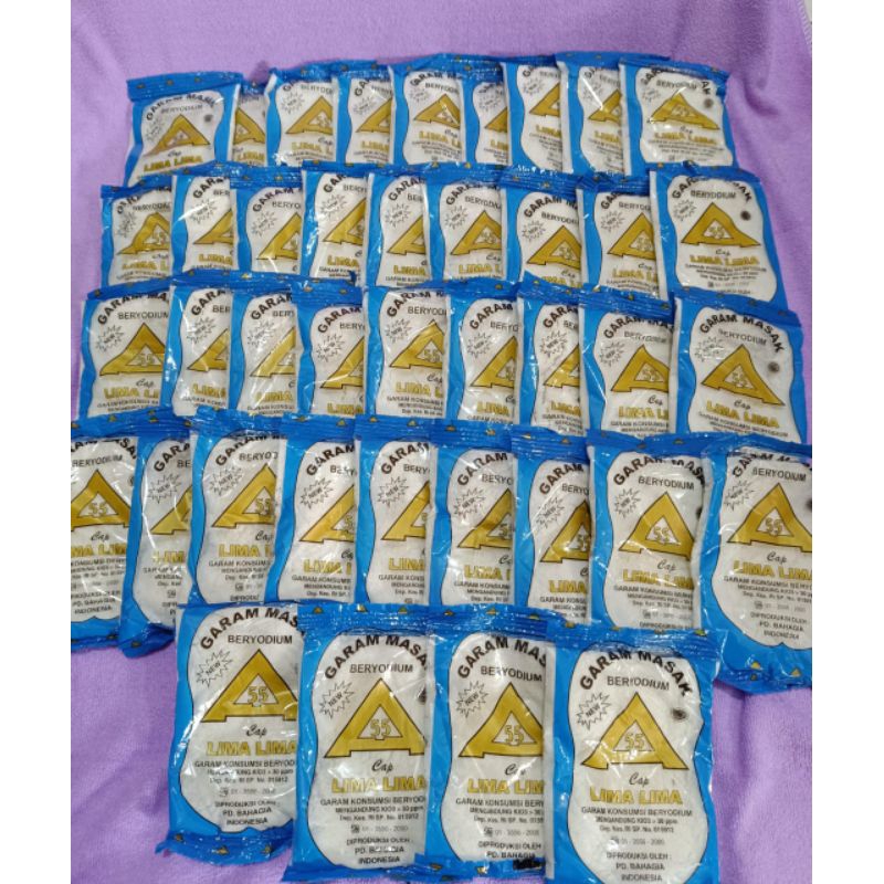 

40 pcs garam masak beryodium 1 ball 4kg garam