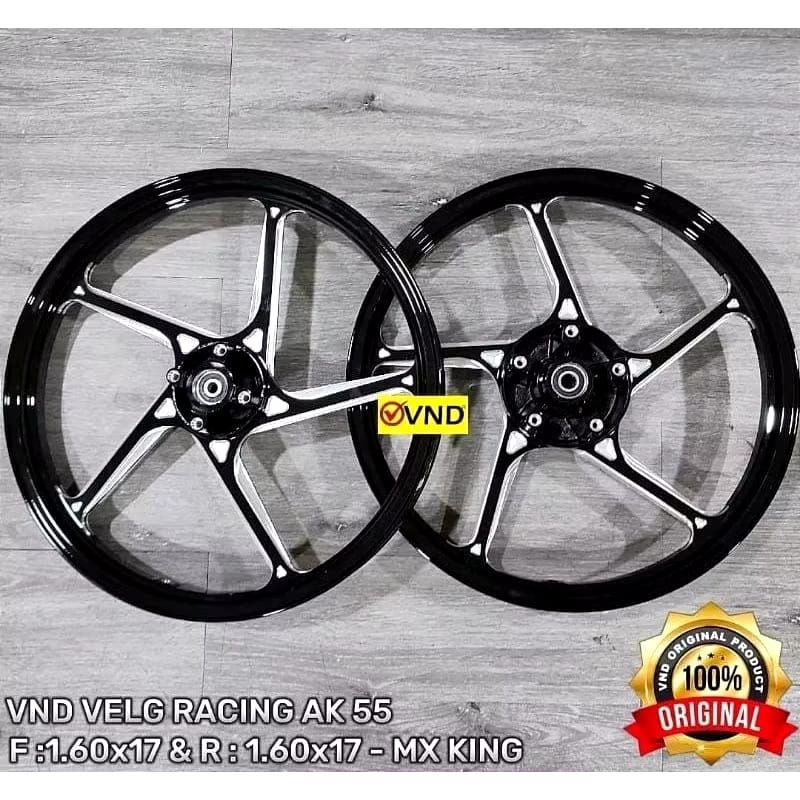 VELG VND AK 55 RING 17 MX KING Velg Vnd Mx King AK55 AK 55 160 X 160 RING 17